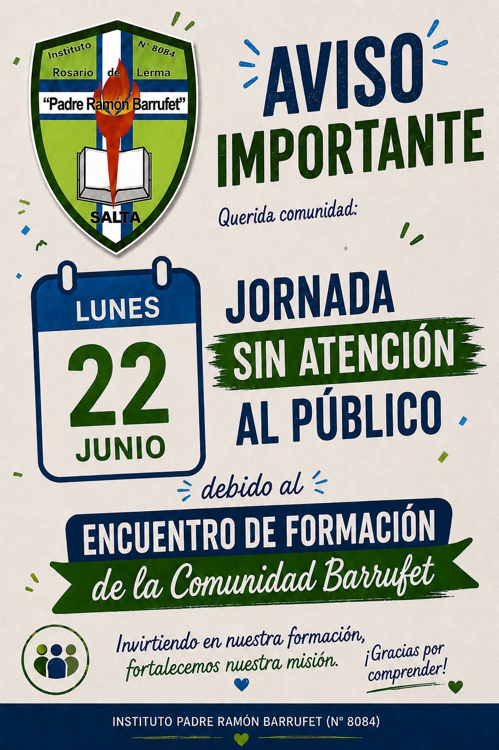 Jornada Institucional 22 de Junio