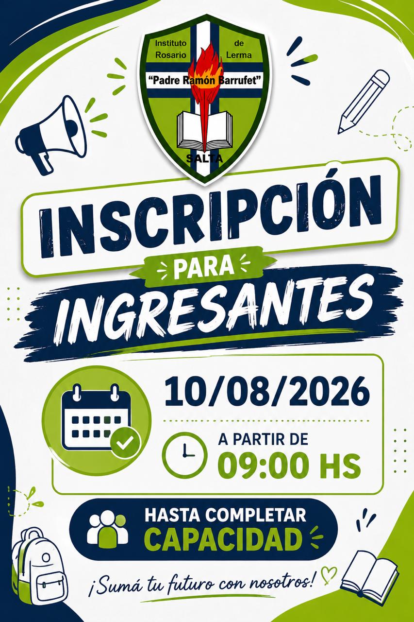Inscripción Generales